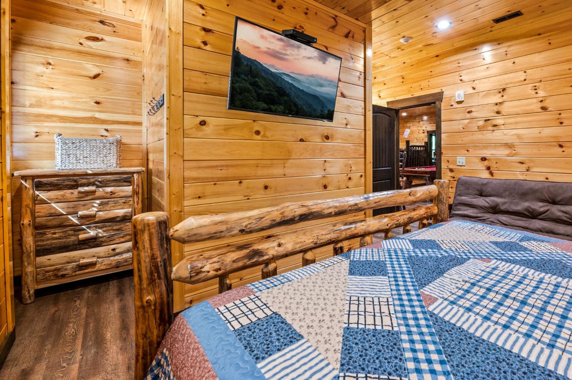 The Great Maple Retreat By Stony Brook Cabins แกตลิงเบิร์ก ภายนอก รูปภาพ