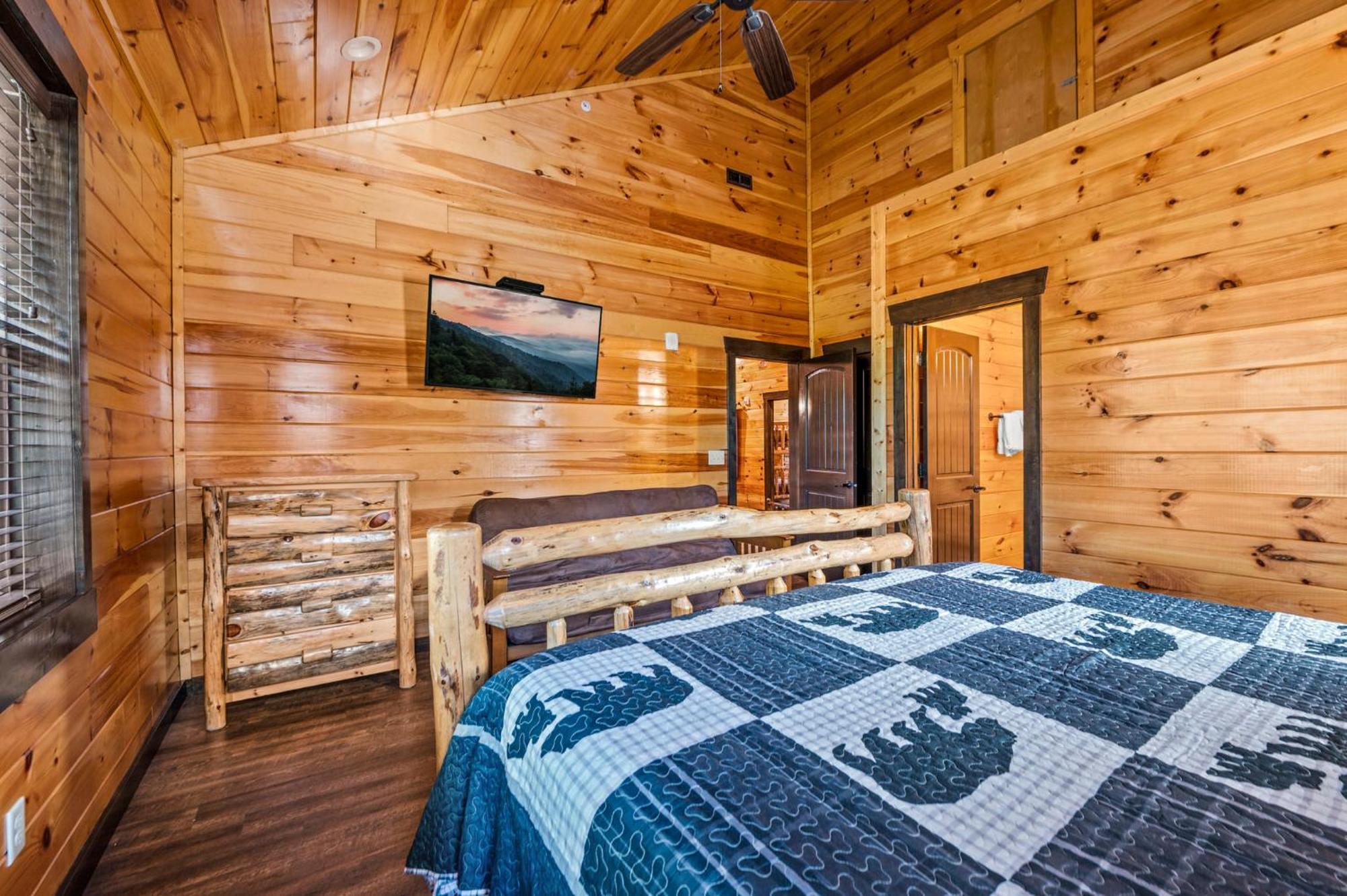 The Great Maple Retreat By Stony Brook Cabins แกตลิงเบิร์ก ภายนอก รูปภาพ