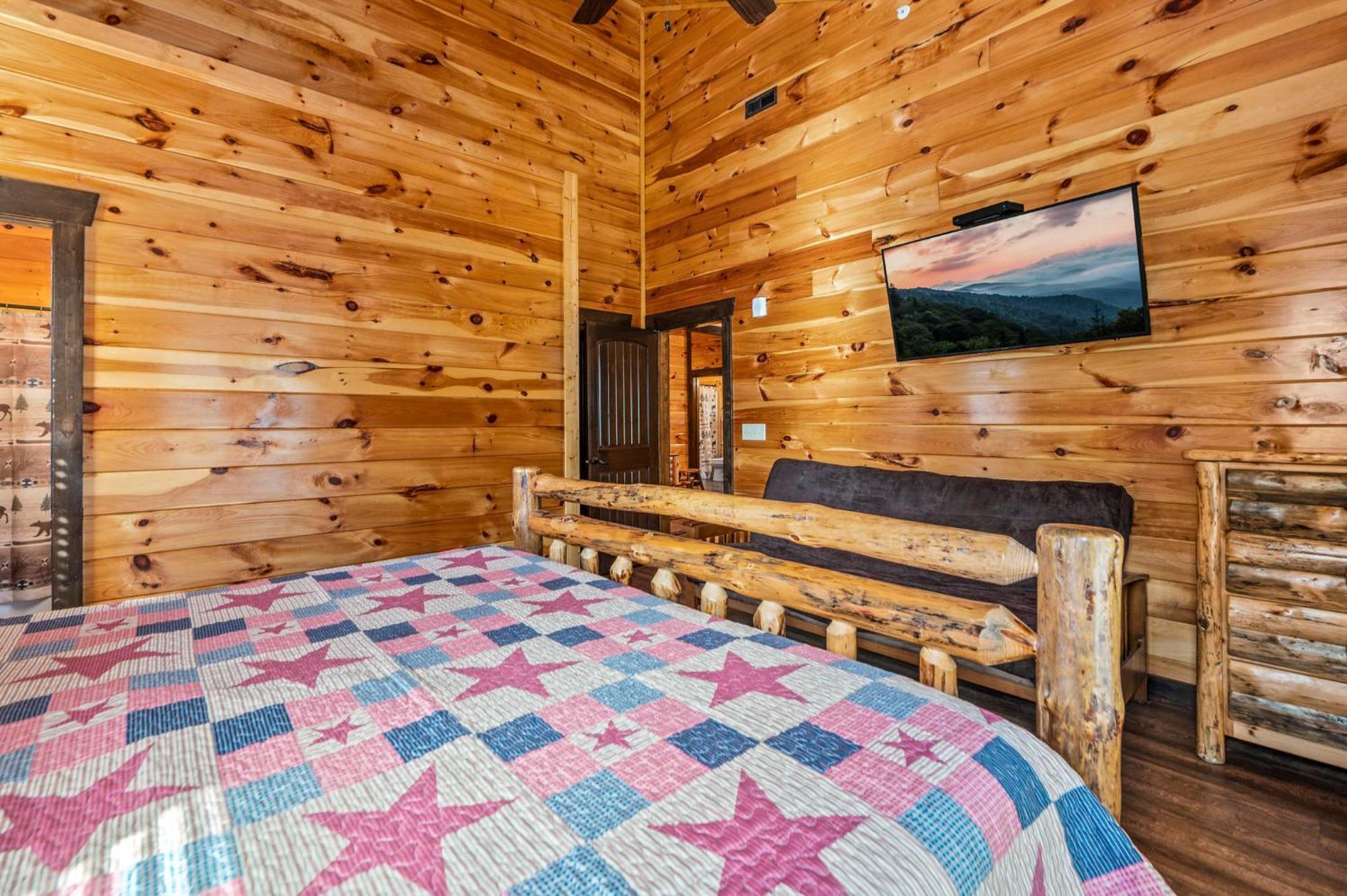 The Great Maple Retreat By Stony Brook Cabins แกตลิงเบิร์ก ภายนอก รูปภาพ